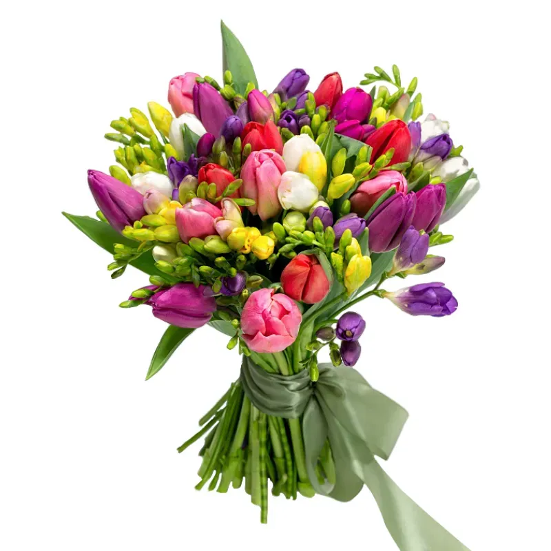 Букет Цветочная мозаика