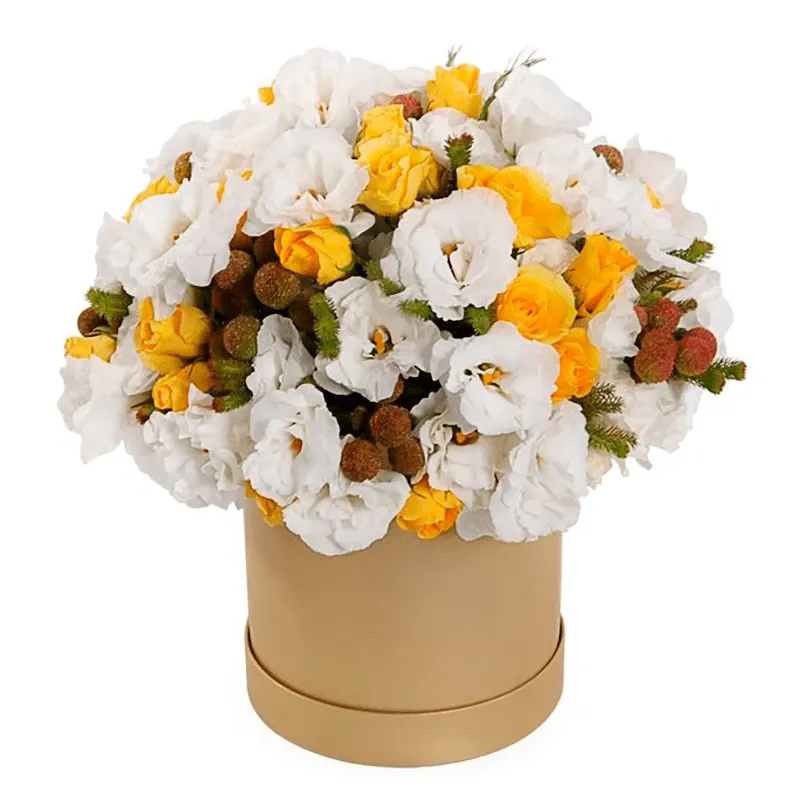 Цветы в коробке Аиша