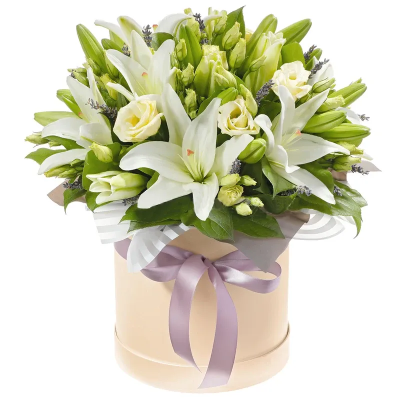 Цветы в коробке Райский сад