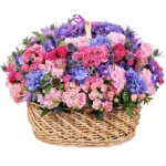 Корзина с цветами Счастье земное